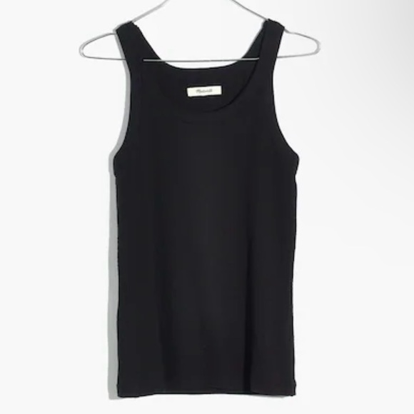 Madewell Audio Black Tank Top Size Medium - Picture 3 of 10